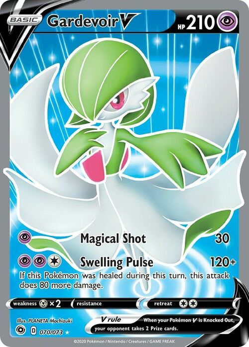 Gardevoir V Card Front