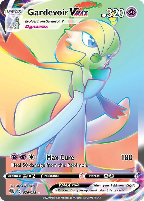 Gardevoir VMAX Card Front