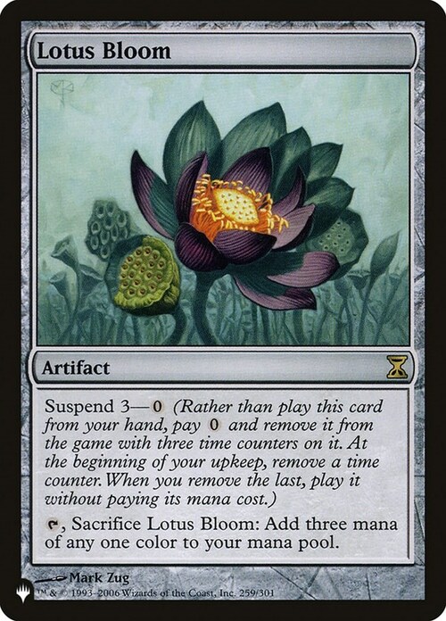 Lotus Bloom Card Front