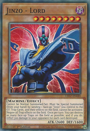 Jinzo - Lord Card Front