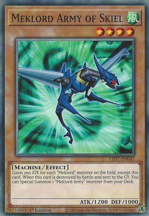 Meklord Army of Skiel Card Front