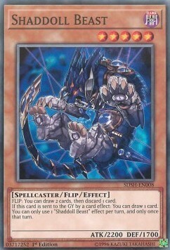 Shaddoll Beast Card Front