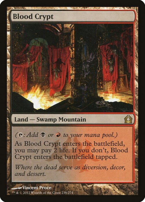 Blood Crypt Card Front