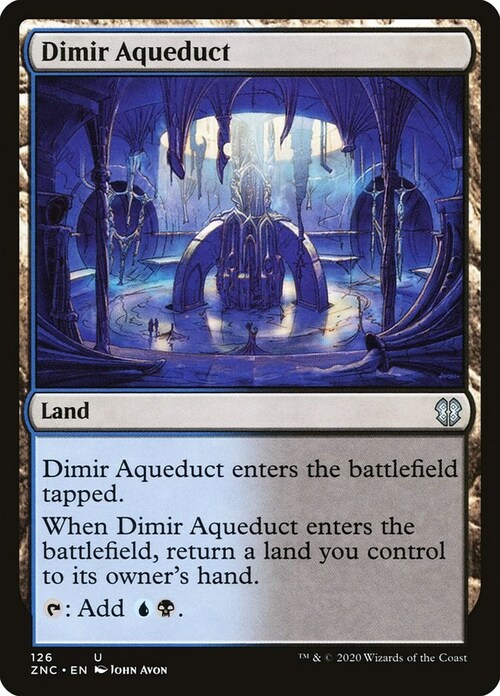 Dimir Aqueduct Card Front