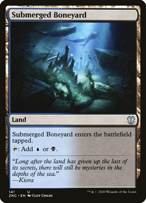 Submerged Boneyard Card Front