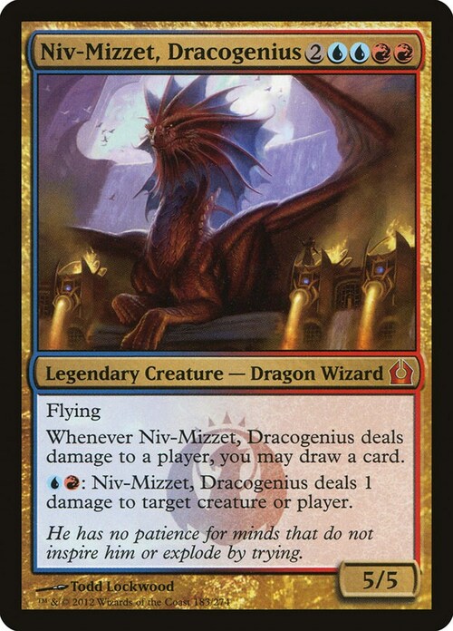 Niv-Mizzet, Dracogenius Card Front