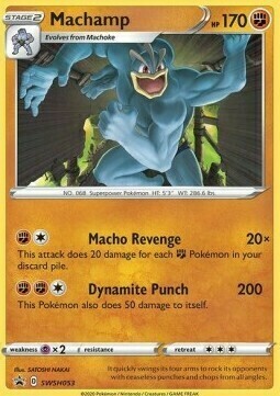 Machamp Card Front