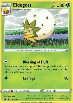 Eldegoss Card Front