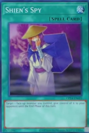 Shien's Spy Card Front