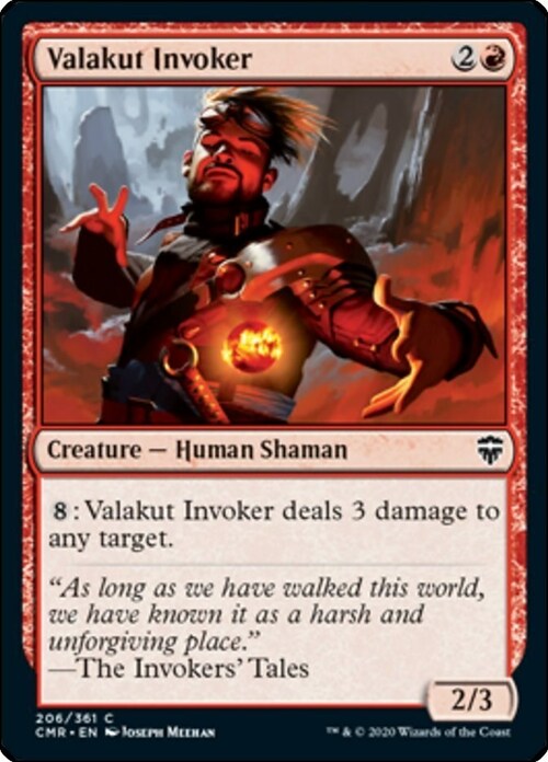 Valakut Invoker Card Front