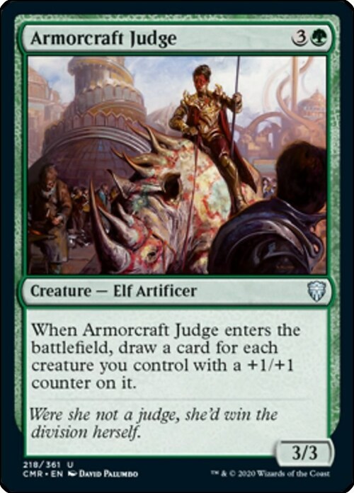 Armorcraft Judge Card Front