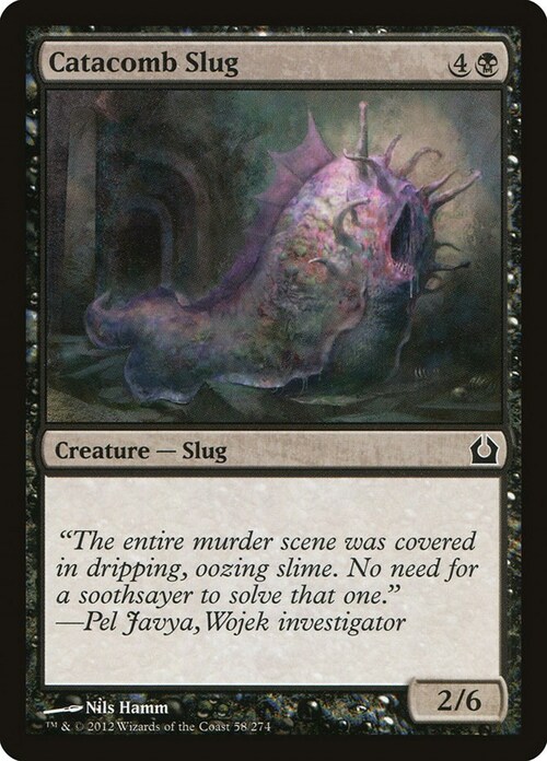 Catacomb Slug Card Front