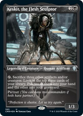 Keskit, the Flesh Sculptor Card Front