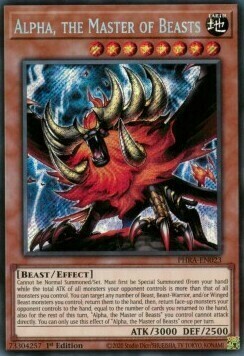 Alpha, the Master of Beasts Card Front