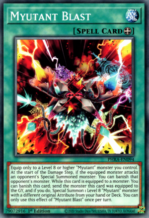 Myutant Blast Card Front