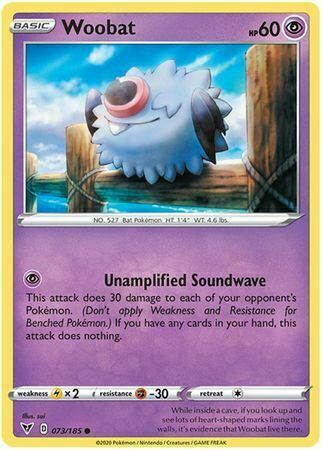 Woobat Card Front