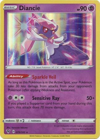 Diancie Card Front