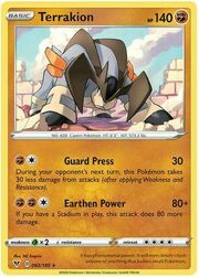 Terrakion [Guard Press | Earthen Power]