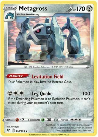 Metagross Card Front