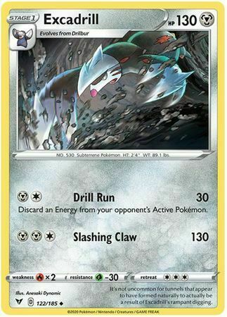 Excadrill Card Front