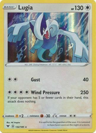 Lugia Card Front