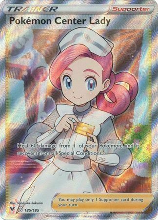 Pokémon Center Lady Card Front