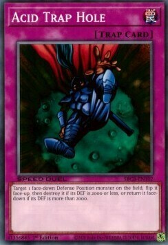 Acid Trap Hole Card Front