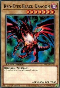 Red-Eyes Black Dragon Card Front