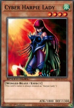 Cyber Harpie Lady Card Front