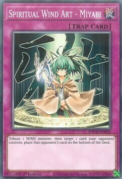 Spiritual Wind Art - Miyabi Card Front