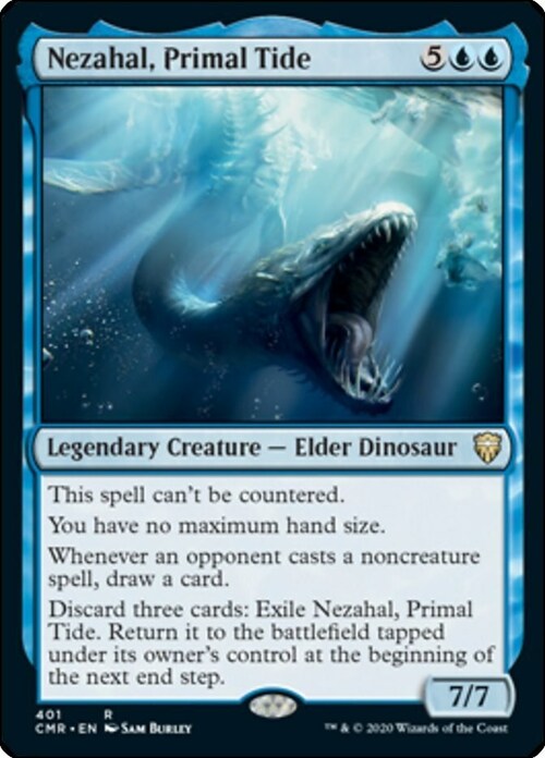 Nezahal, Primal Tide Card Front