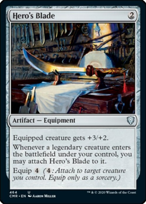 Hero's Blade Card Front