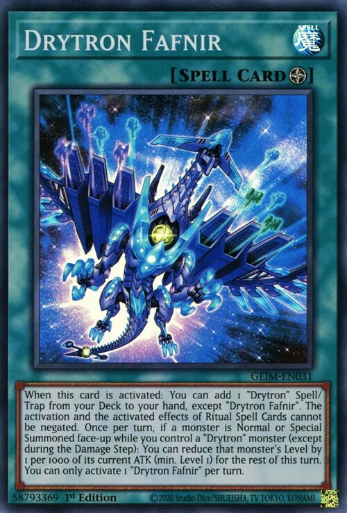 Drytron Fafnir Card Front