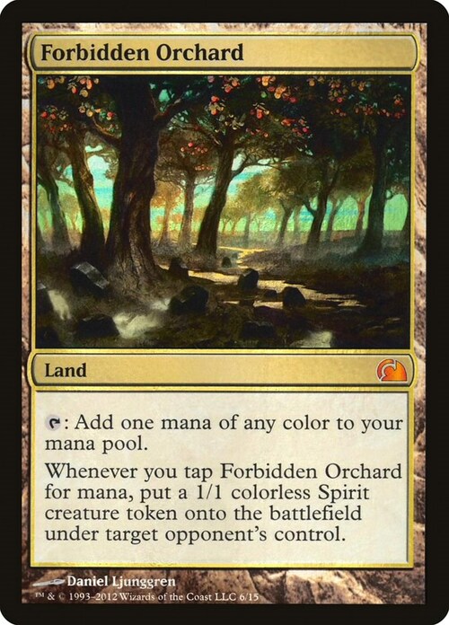 Forbidden Orchard Card Front