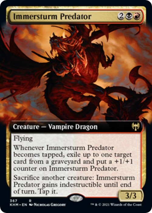 Immersturm Predator Card Front