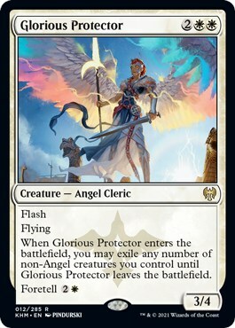 Glorious Protector Card Front