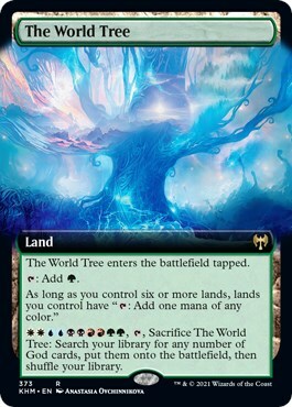 The World Tree Card Front