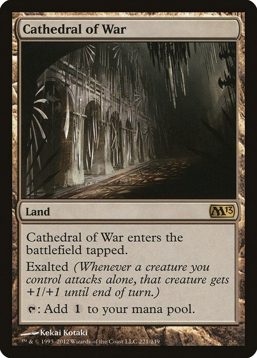 Cathedral of War Card Front