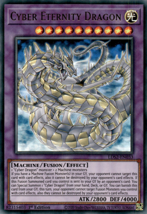 Cyber Eternity Dragon Card Front