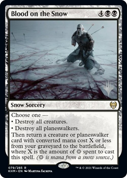 Blood on the Snow Card Front