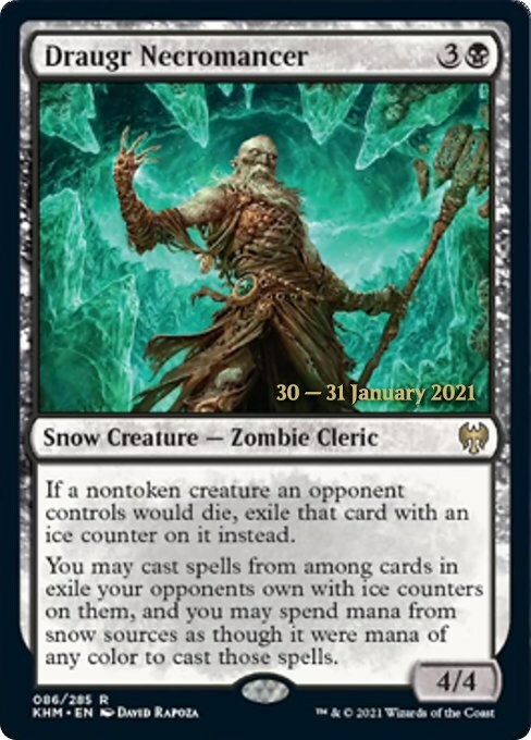 Draugr Necromancer Card Front