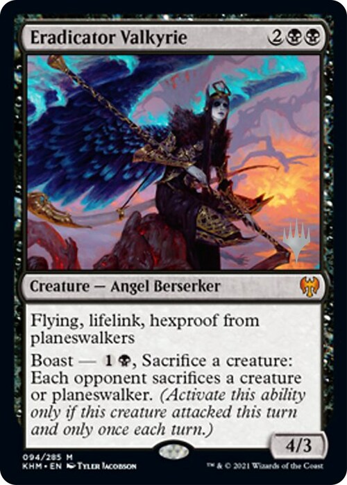 Eradicator Valkyrie Card Front