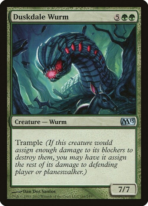 Duskdale Wurm Card Front