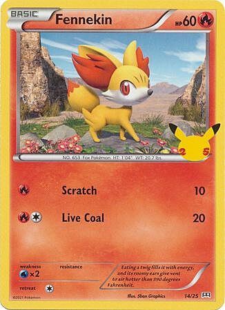 Fennekin Card Front