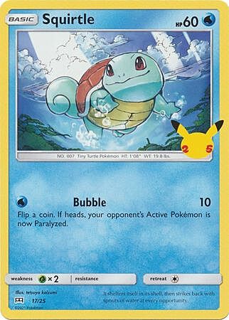 Squirtle Card Front