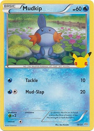 Mudkip Card Front