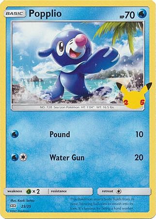 Popplio Card Front