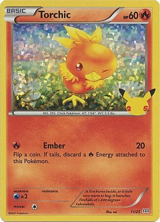 Torchic Card Front