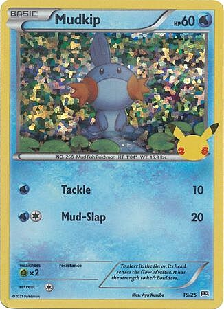 Mudkip Card Front