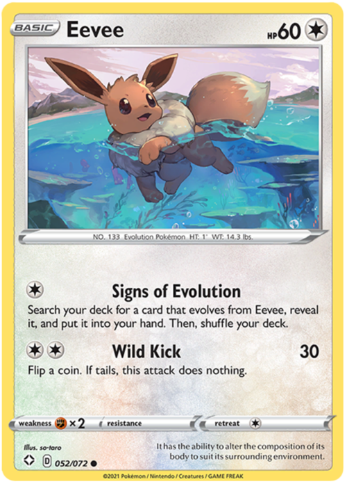 Eevee Card Front